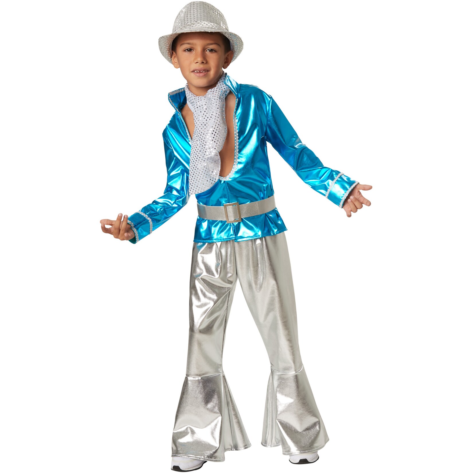 tectake® Jungenkostüm Disco Boy