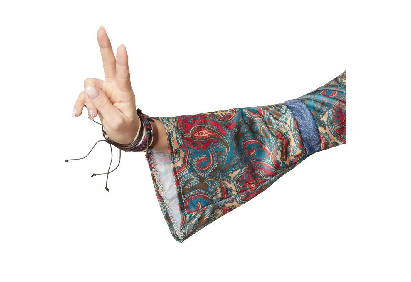 tectake® Frauenkostüm Hippie Girl Harmony Bild 4
