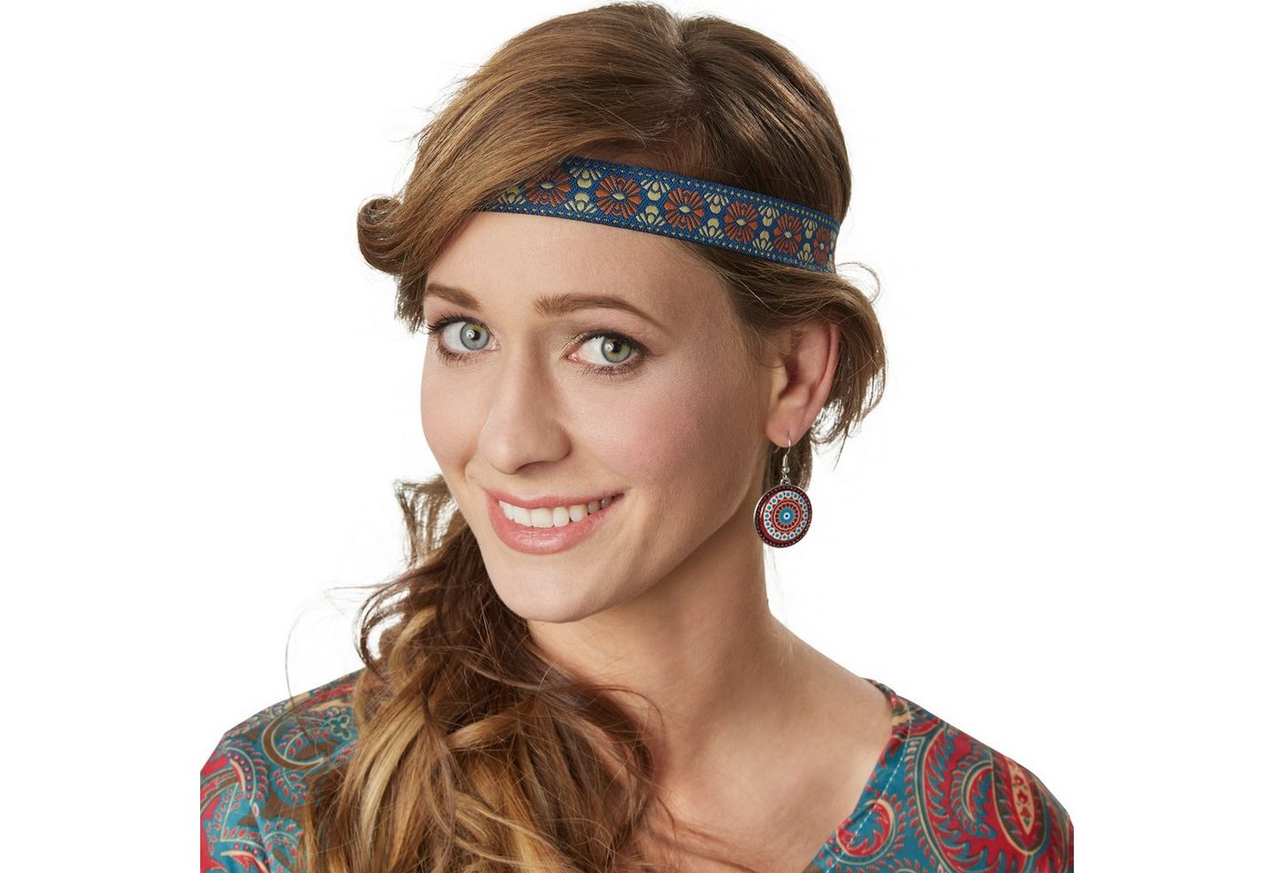 tectake® Frauenkostüm Hippie Girl Harmony Bild 5
