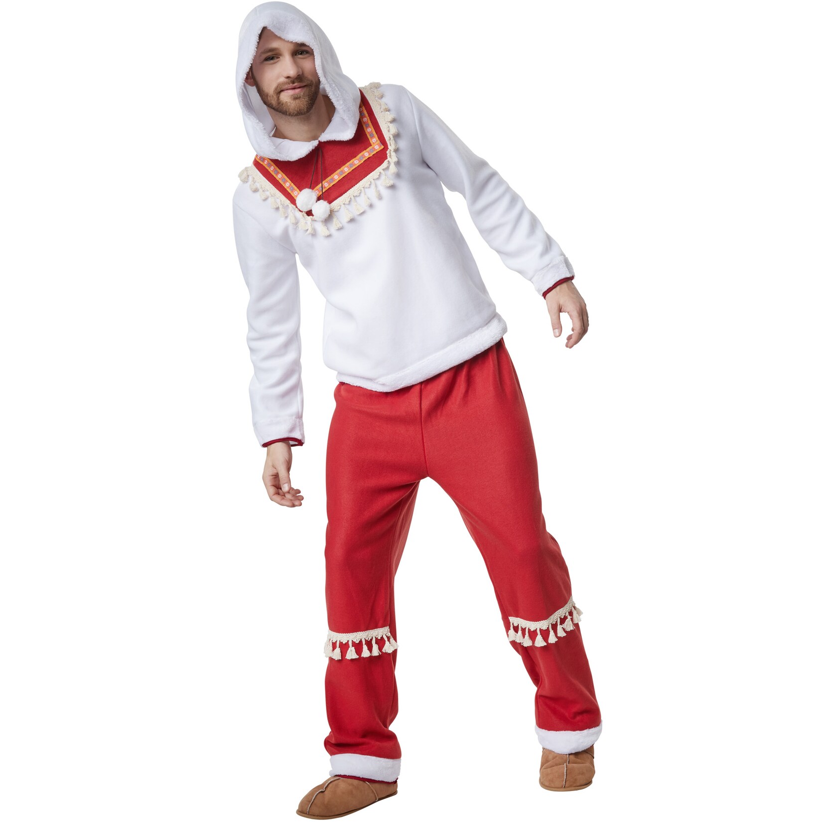 tectake® Herrenkostüm Einfallsreicher Eskimo