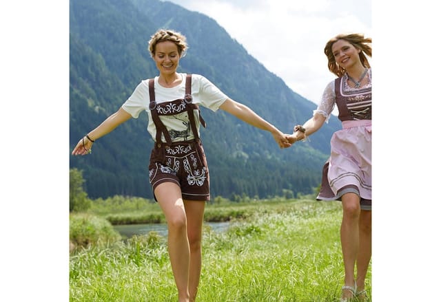 tectake® Lederhose Weißensee
