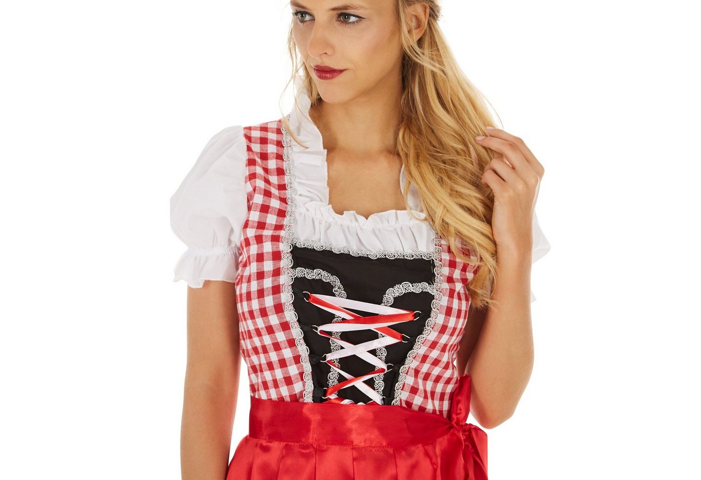 tectake® Frauenkostüm Dirndl Wiesn Madl Modell 2 Bild 2