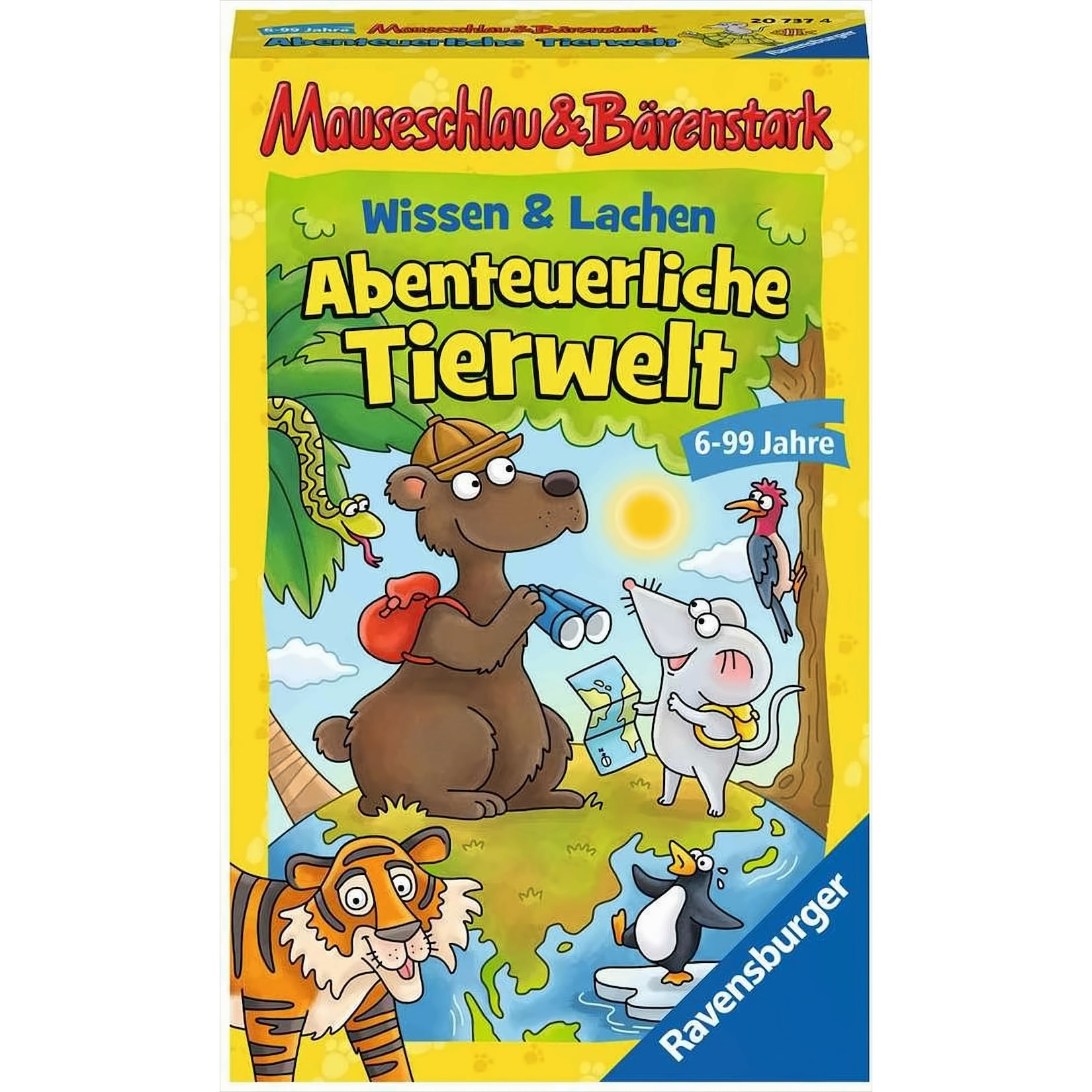 Mauseschlau & Bärenstark Wissen und Lachen - Abenteuerliche Tierwelt