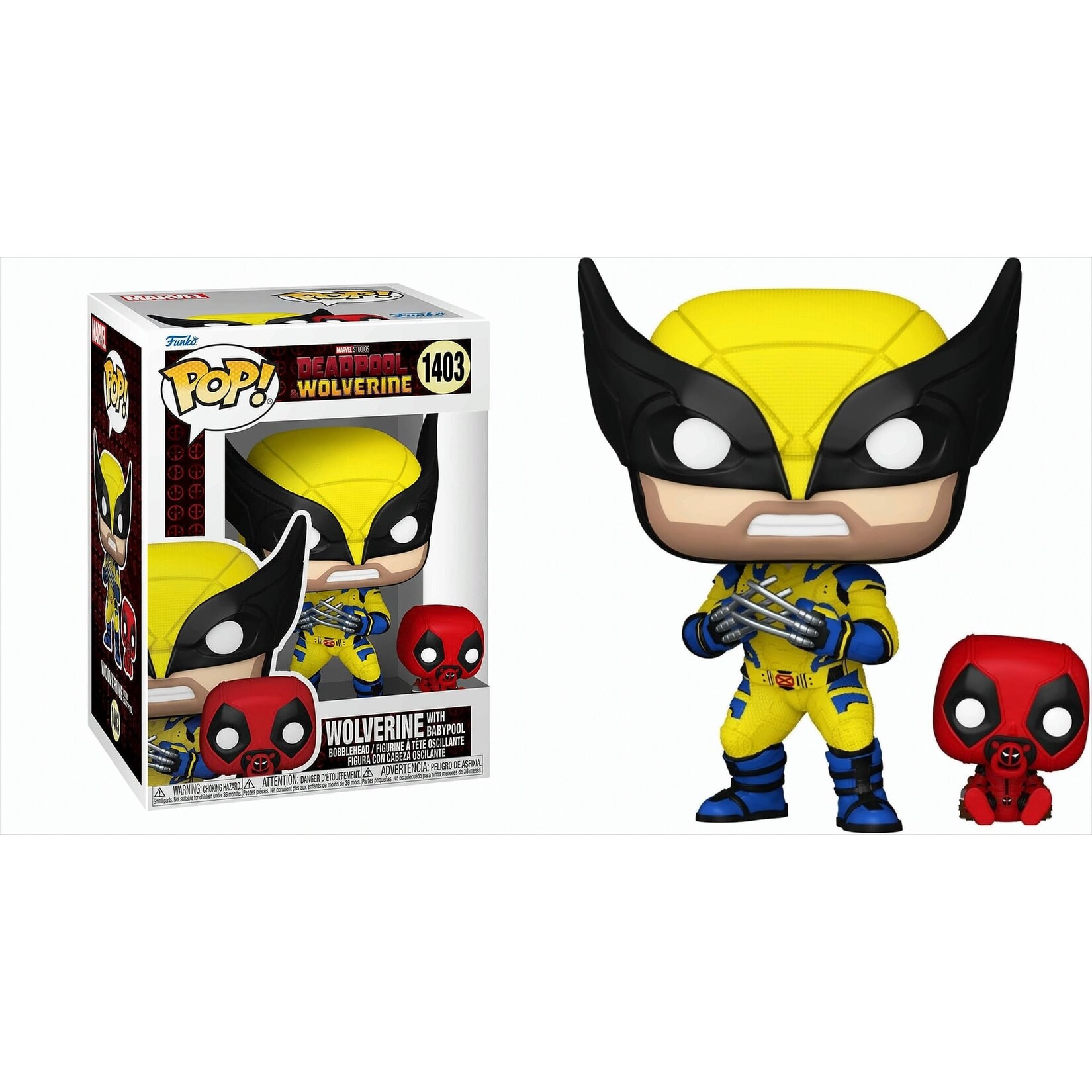 POP - Deadpool & Wolverine - Wolverine+Babypool