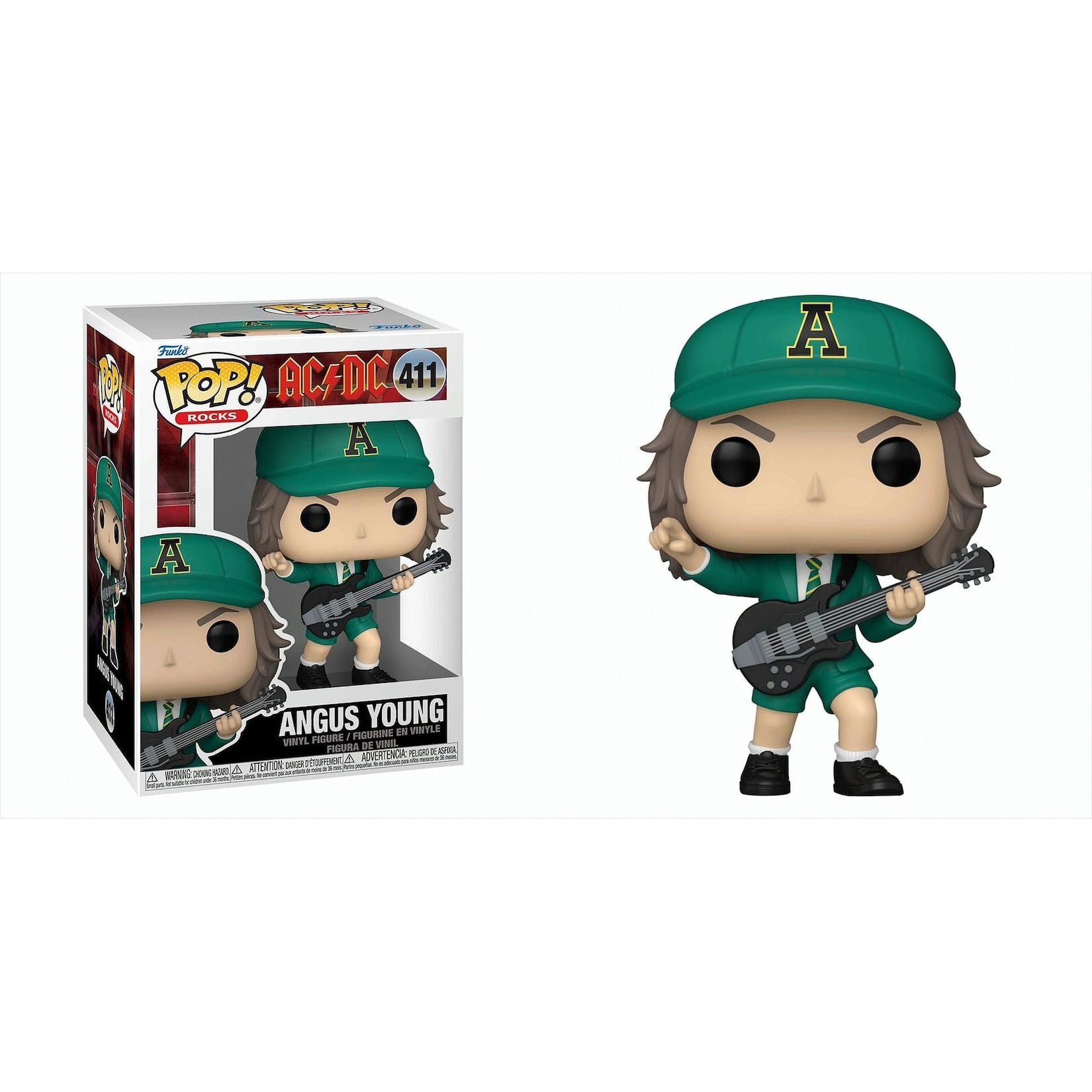 POP - Music - AC/DC - Angus Young (Green Dress)