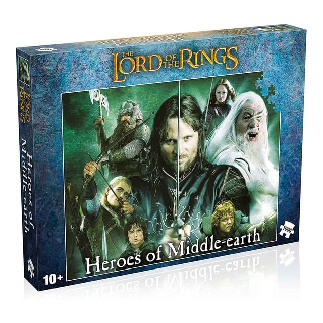 LOTR - Hereos of Middle-earth Puzzle 1000 Teile