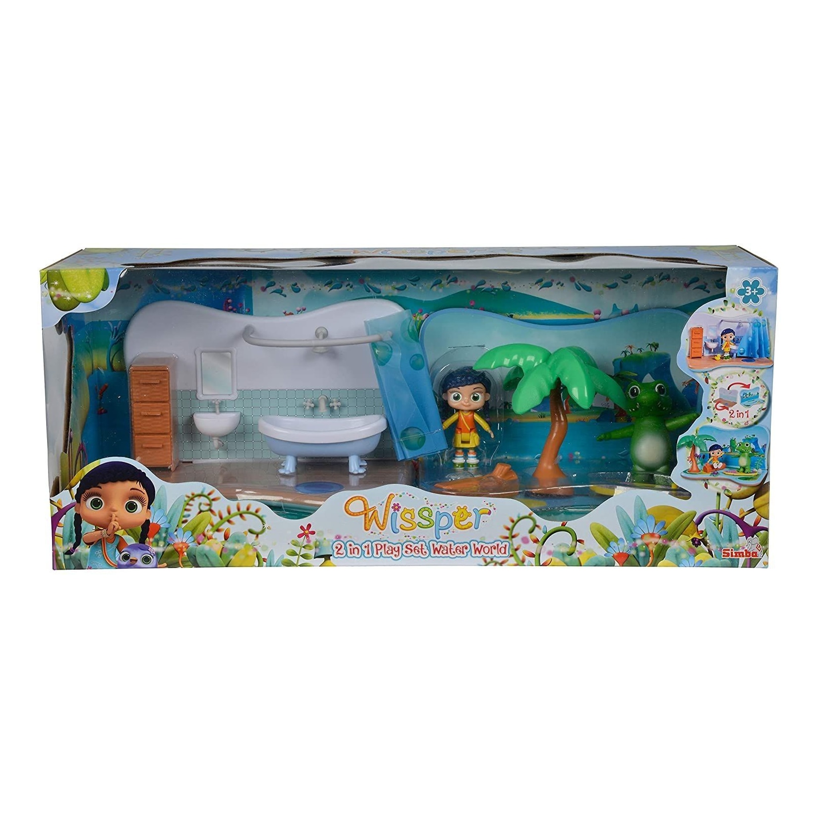 Simba Wissper 2-in-1 Spielset Wasserwelt