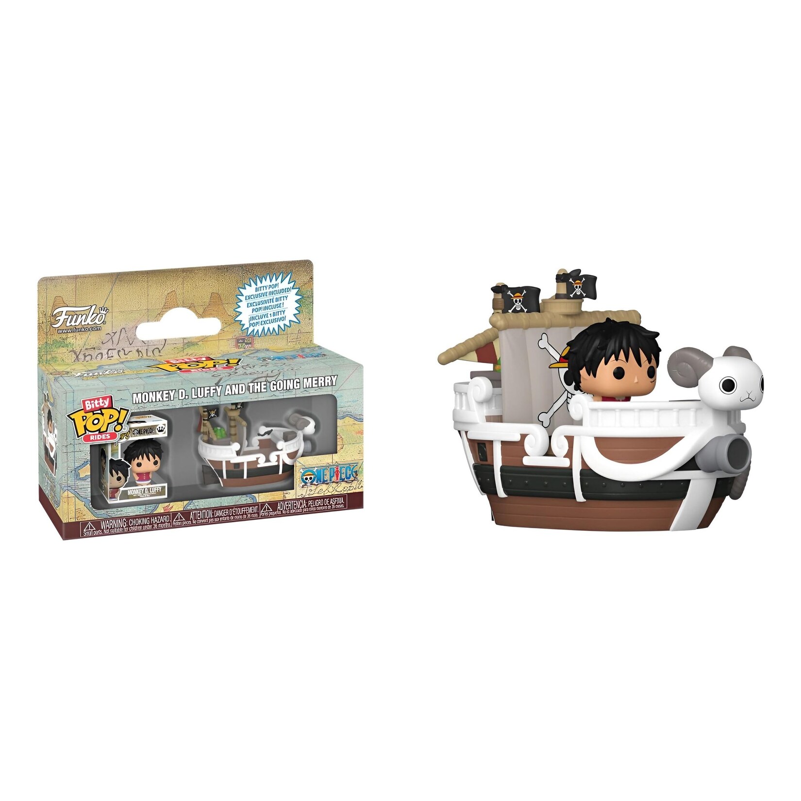 Bitty POP Rides - One Piece - Luffy w. Going Merry