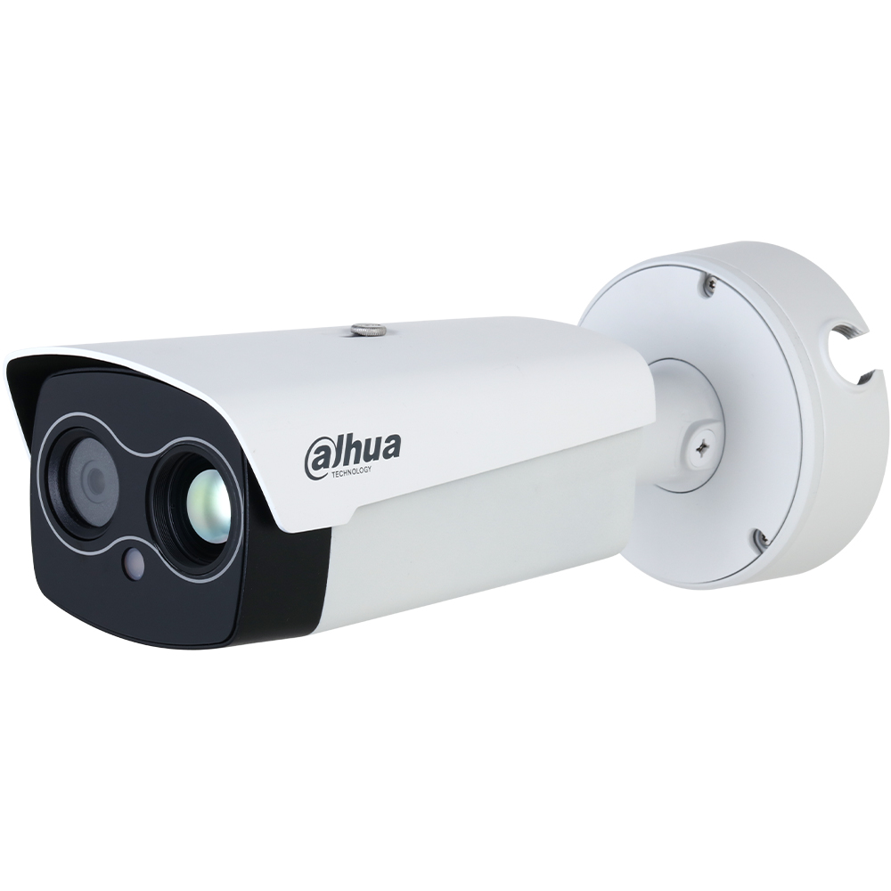 Dahua Wärmebildkamera Bullet DHI-TPC-BF5641-B9F4-DC-S5-V1 mit hoher Megapixel Auflösung, Thermalkamera mit Branderkennung