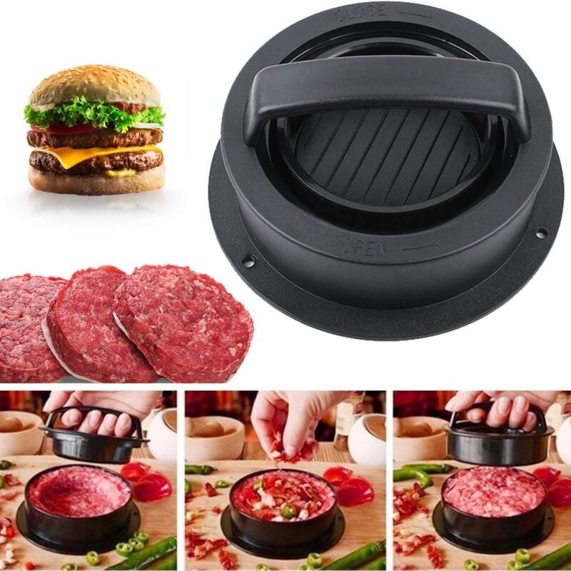 Bardusch 3-in-1 Hackfleischform, Hamburgerform, Gefüllte Hackfleischform, Bbq-hackfleischform