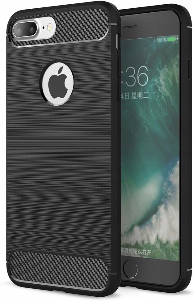 Nalia Apple Iphone 7 Plus/iphone 8 Plus Anti-schock-hülle – Schwarz