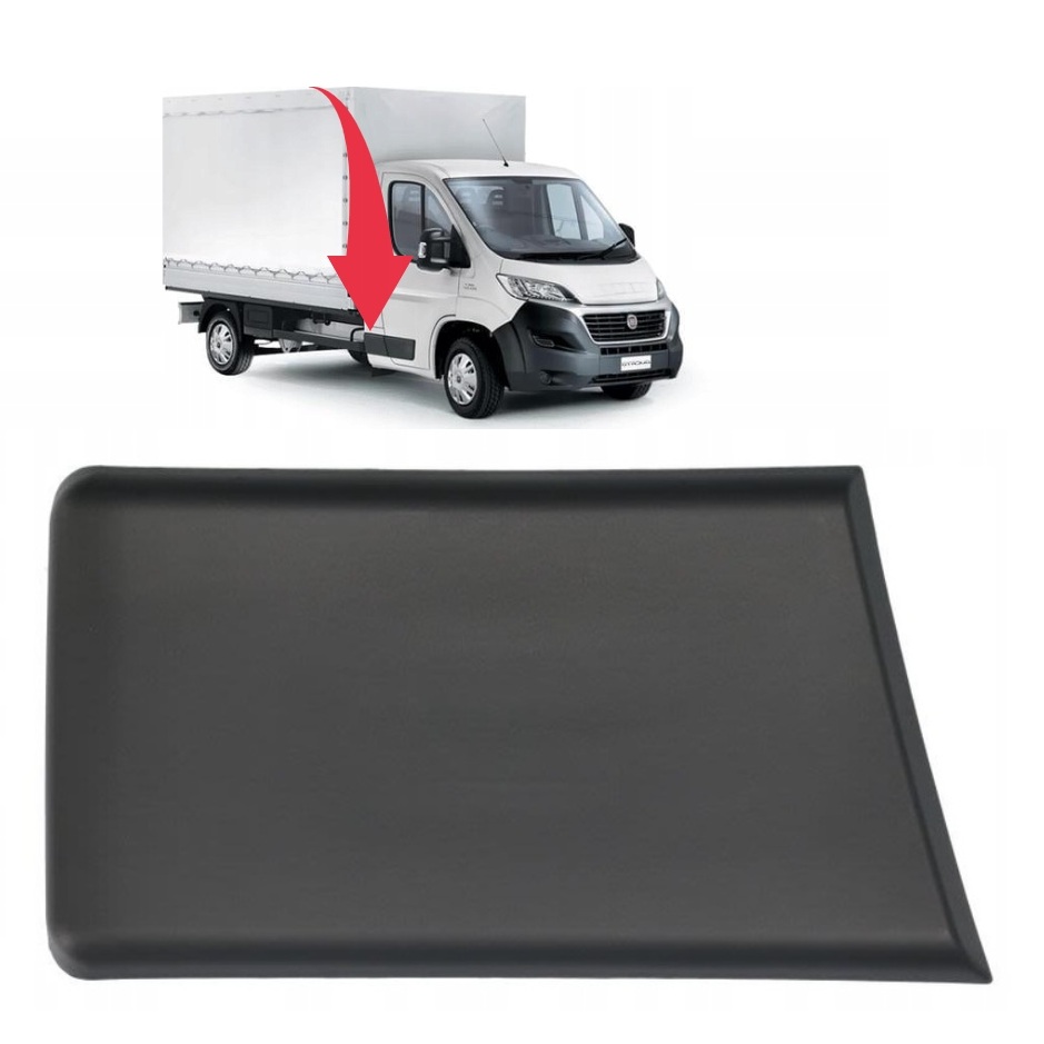 Kabinenverkleidung Hinten Rechts Movano C Proace Max Ducato Boxer Jumper 2011- Schwarz 577000163