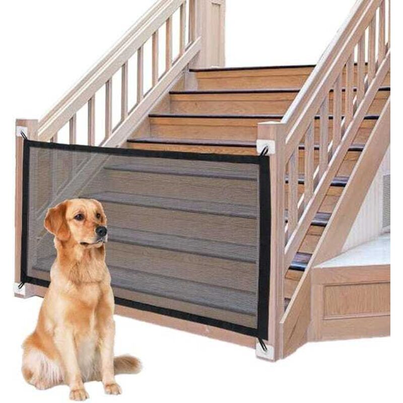 [niemals Verwendet] Sicherheitsgitter Für Haustiere 180 X 72 Cm, Sicherheitsgitter Für Babys, Faltbares Treppenschutzgitter