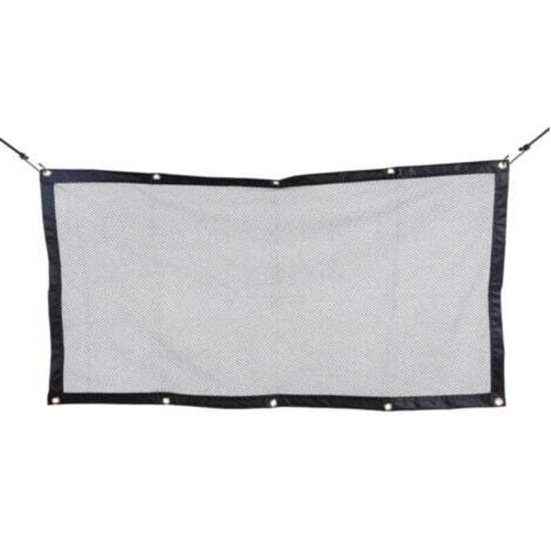 [niemals Verwendet] Tragbares Auto-sicherheitsnetz Für Haustiere, Schutznetz Fürs Auto, Trennnetz Für Hunde Und Katzen Mit Haken Und Seilen, Universelles Trenngitter Fürs Auto, 115 Cm X 62 Cm