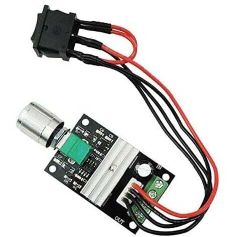 [niemals Verwendet] Stück Dc-motor-drehzahlregler Pwm 6v 12v 24v 3a 80w Drehzahl Einstellbar Reversierschalter 1203bb Dc-motortreiber Reversierfunktion