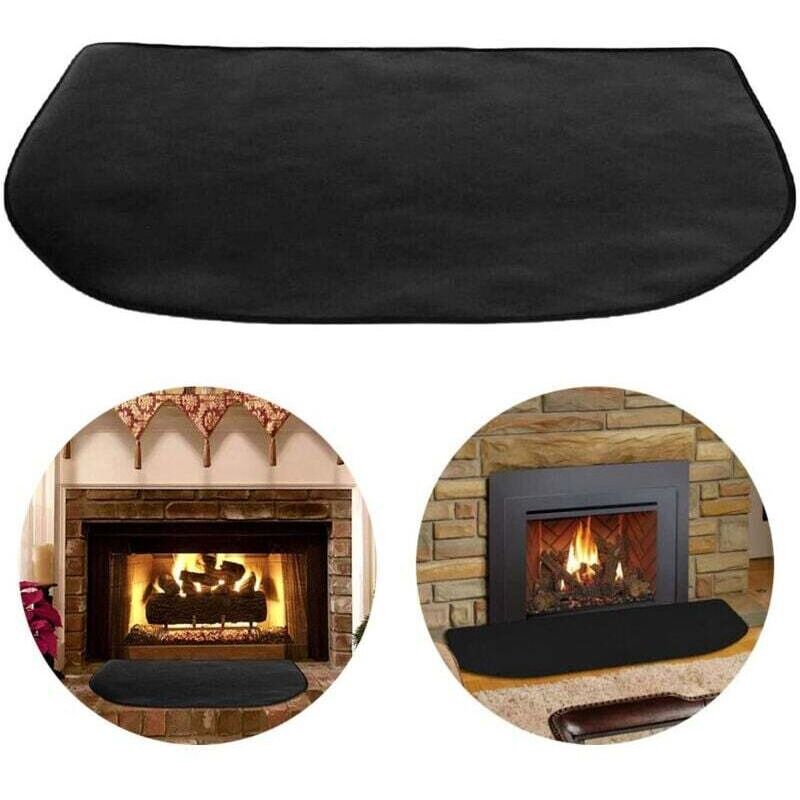 [niemals Verwendet] 50 X 80 Cm Feuerfeste Kaminmatte Aus Fiberglas Zum Schutz Von Kaminöfen Im Innenbereich
