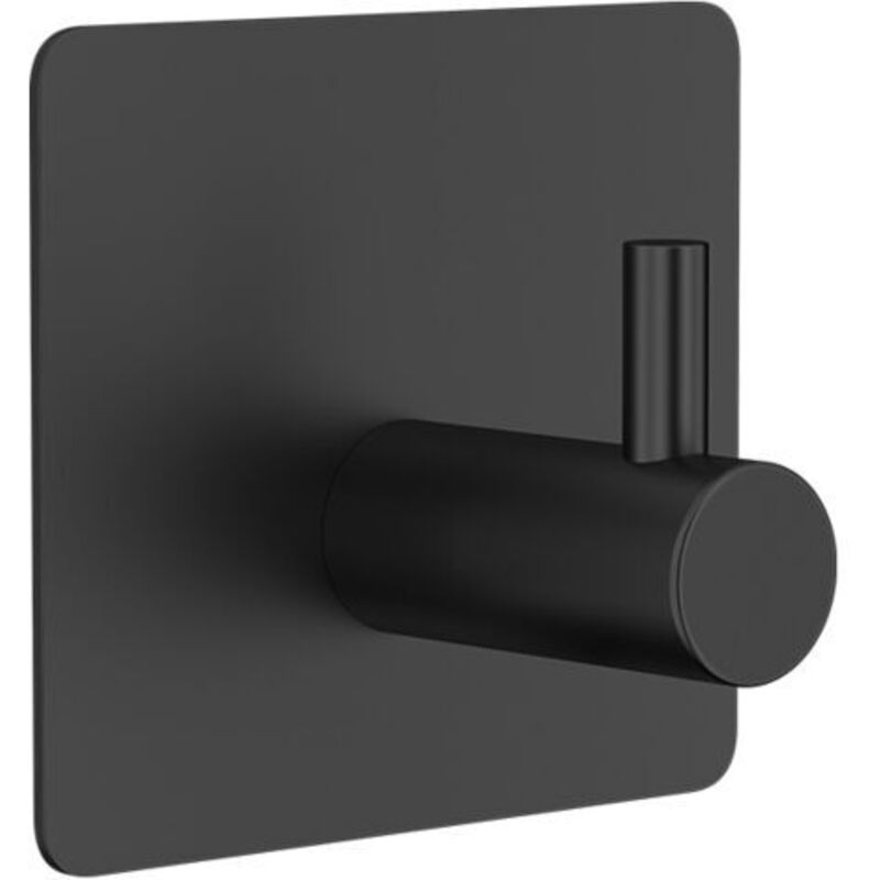 [niemals Verwendet] 3-teiliges Klebehaken-set, Wandhaken Für Badezimmer, Kein Bohren Erforderlich, Küchenhandtuchhalter Aus Edelstahl, Schwarz