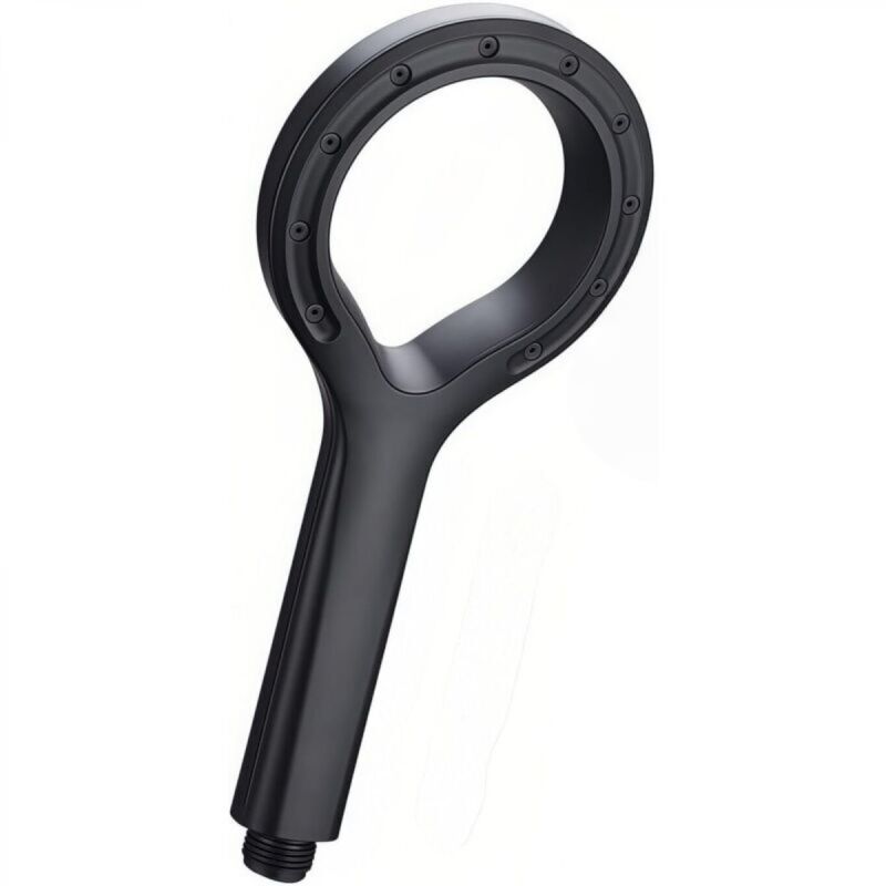 [niemals Verwendet] Star Ring Handbrause Mit Feinem Sprühnebel, Einzelbrause (schwarz)