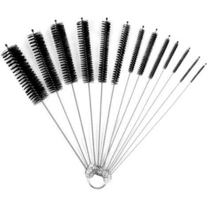 [niemals Verwendet] 13-teiliges Set, Schlauchreinigungsbürste Für Glasbabyflaschen, Babyflaschen, Wasserkocher, Tastaturen Und Schläuche.