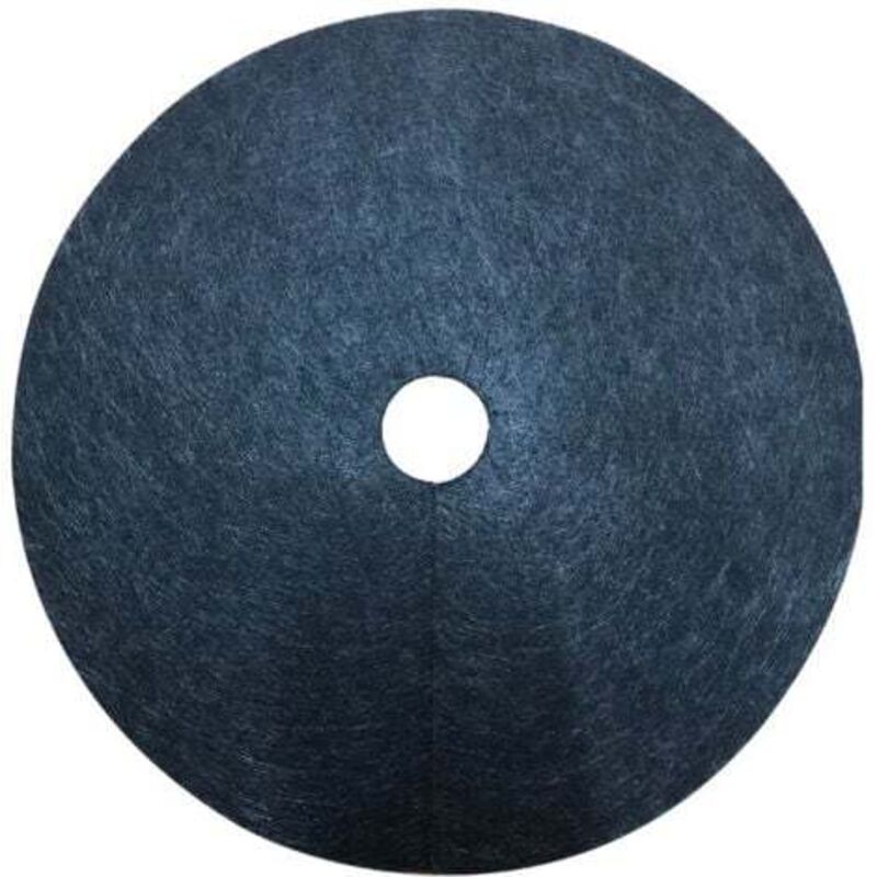 [niemals Verwendet] Packung Mit 1 Unkrautbekämpfungsmatte, Runde Mulchmatte Für Den Außenbereich, Unkrautschutz (42 Cm Durchmesser)