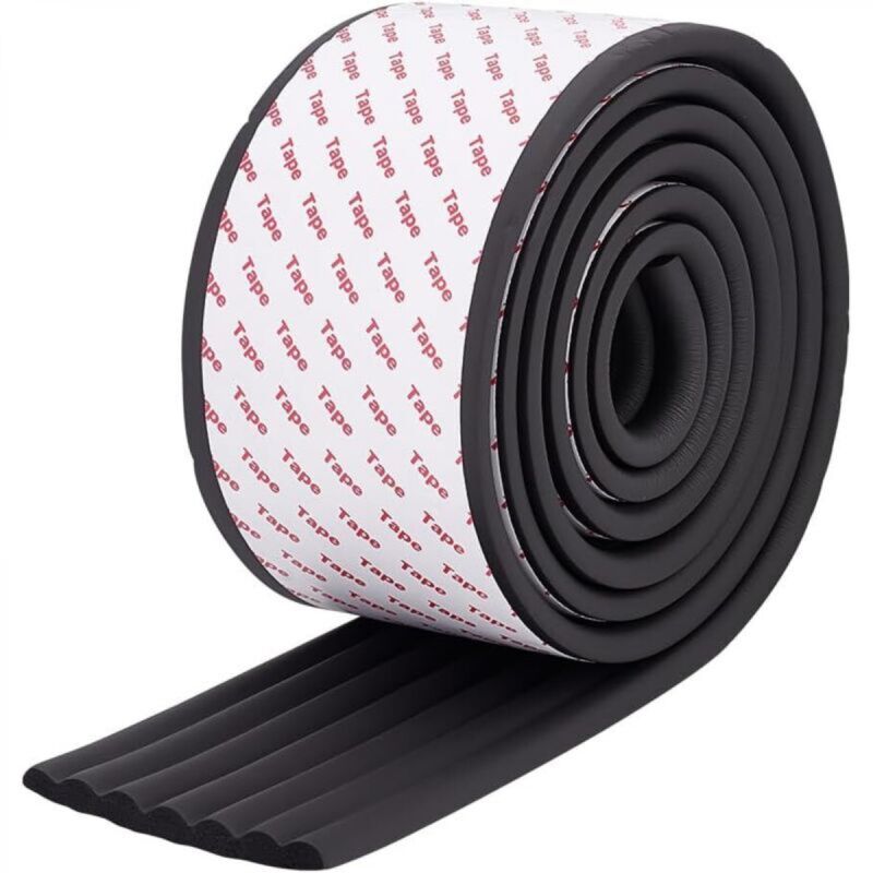 [niemals Verwendet] M Flexible Schwarze Leiterleiste Für Etagenbetten, 80 Mm Breit, Zum Schutz Von Treppenecken Und -füßen