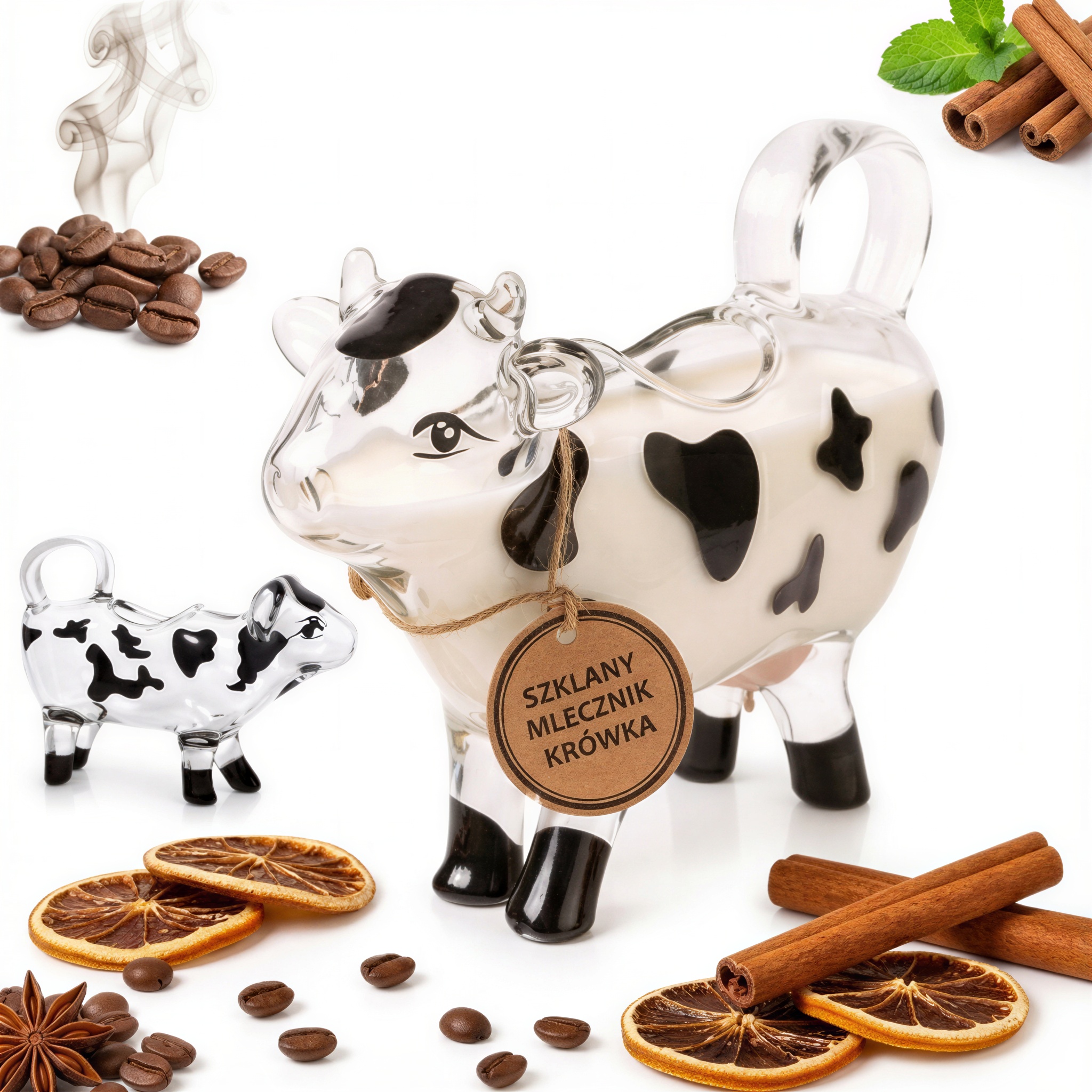 Milchkännchen, Glas, Kuh, Für Milch, Sahne, Soße, Kuh, 120 Ml