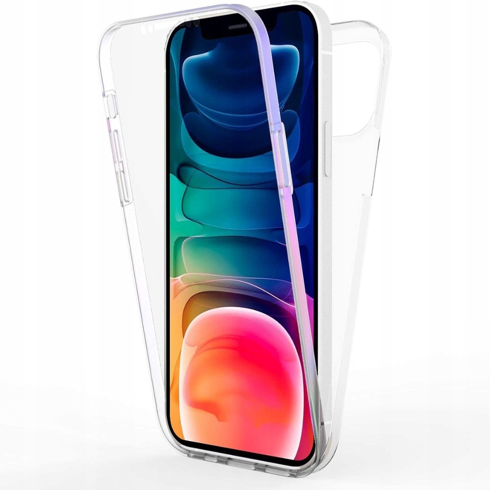 Nalia 360° Transparente Schutzhülle Für Iphone 13 (vorder- Und Rückseite)