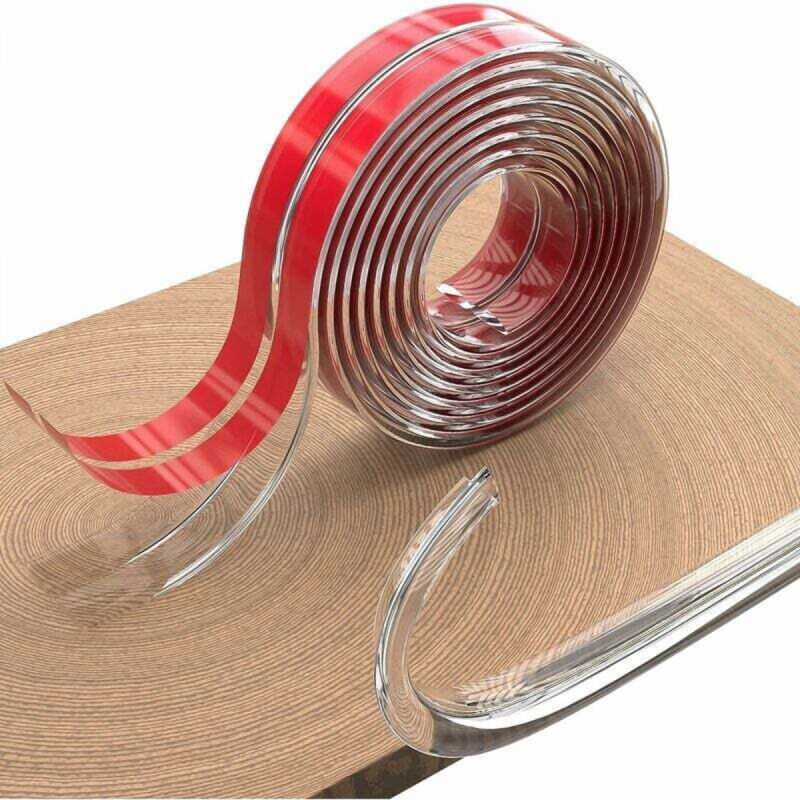 [niemals Verwendet] Transparenter 10 Mm X 3 M Babytisch-eckenschutz, Ungiftiger, Geruchloser Klebestreifen Für Mehr Sicherheit Ihres Babys Zu Hause