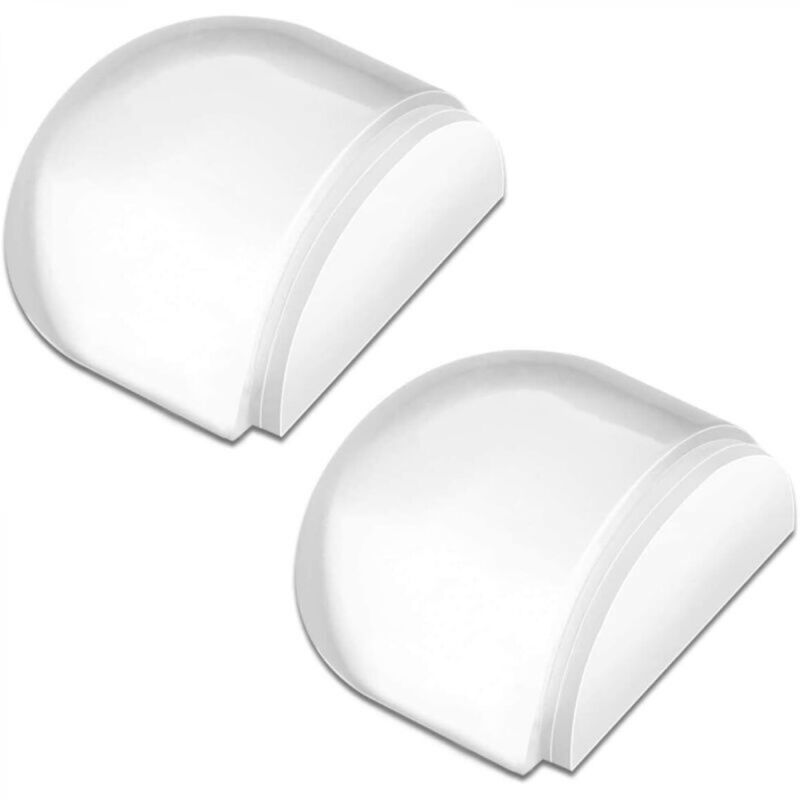[niemals Verwendet] Bodentürstopper, 2 Transparente, Selbstklebende Bodentürpuffer Zum Schutz Von Tür Und Wand Vor Beschädigungen, Transparent