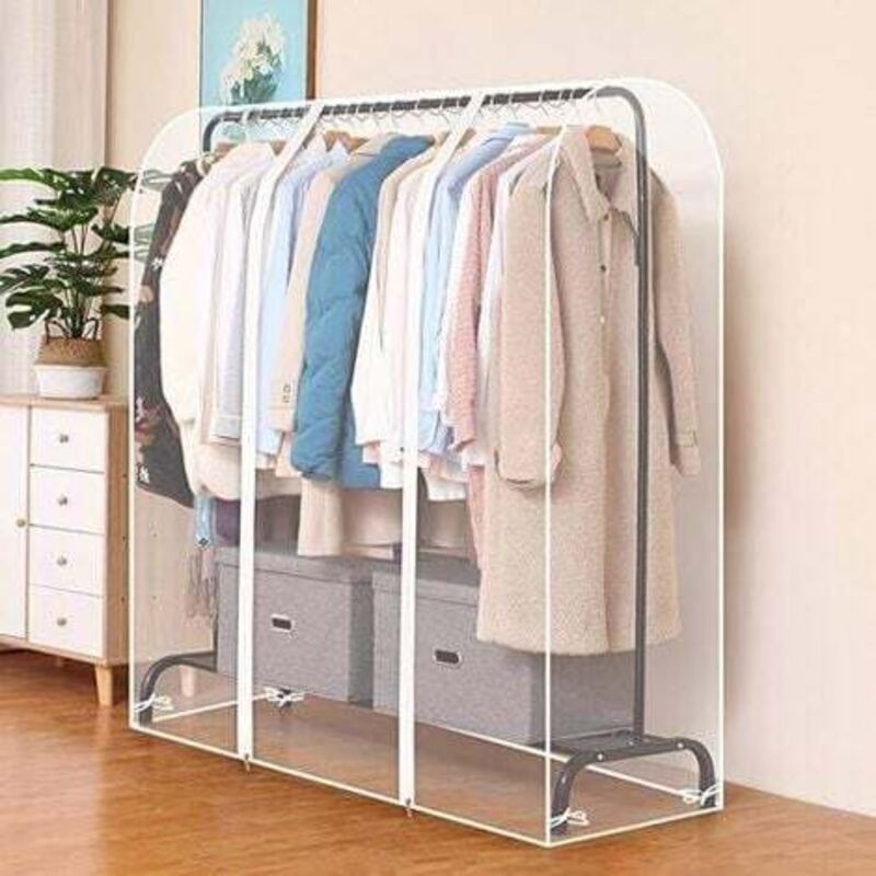 [niemals Verwendet] Kleiderschutzhüllen, Schutzhülle Für Kleiderständer, Transparente Fensterabdeckung, Staubdichter Kleiderbügel, Schutzhülle Für Hemden, Anzüge, Mäntel, Kleiderschrank Nicht Enthalte
