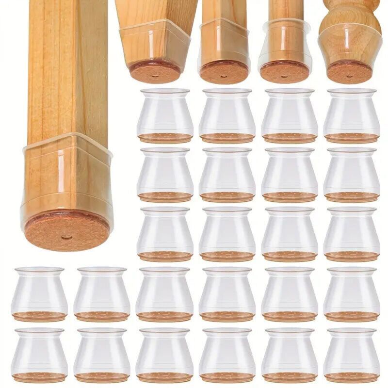 [niemals Verwendet] Überzüge Für Tisch- Und Stuhlbeine, Durchmesser 40, 540, 533 Mm, 29 Stück Schutzhüllen Für Hockerbeine.