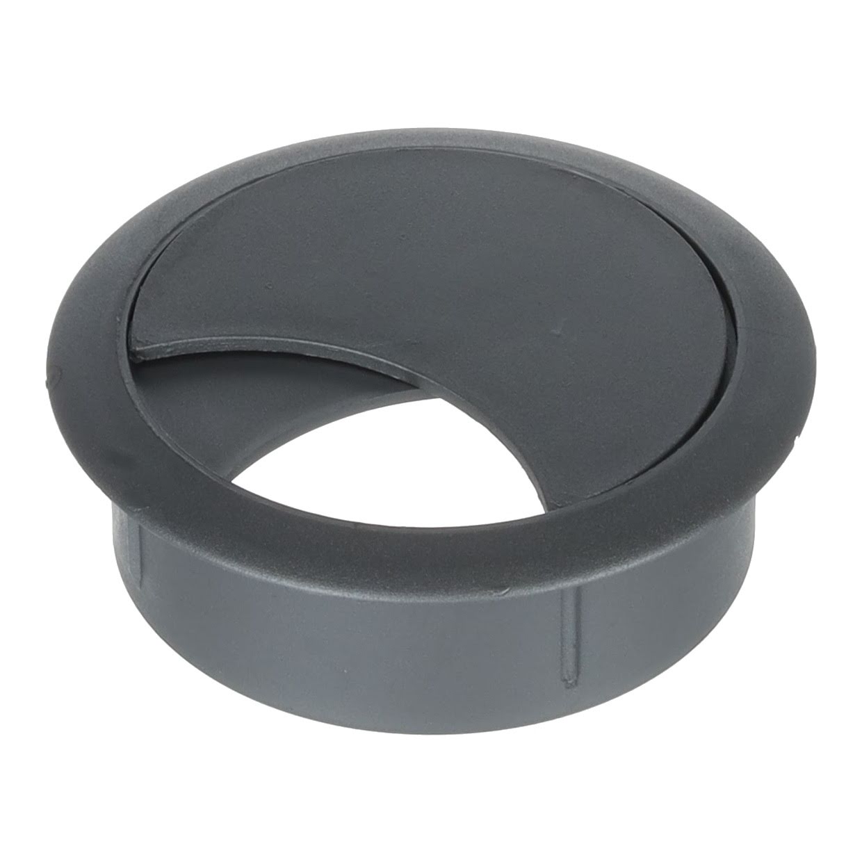 Runde Kabeltülle 60 Mm, Silberfarbener Kunststoff, H20 Riex Ek62