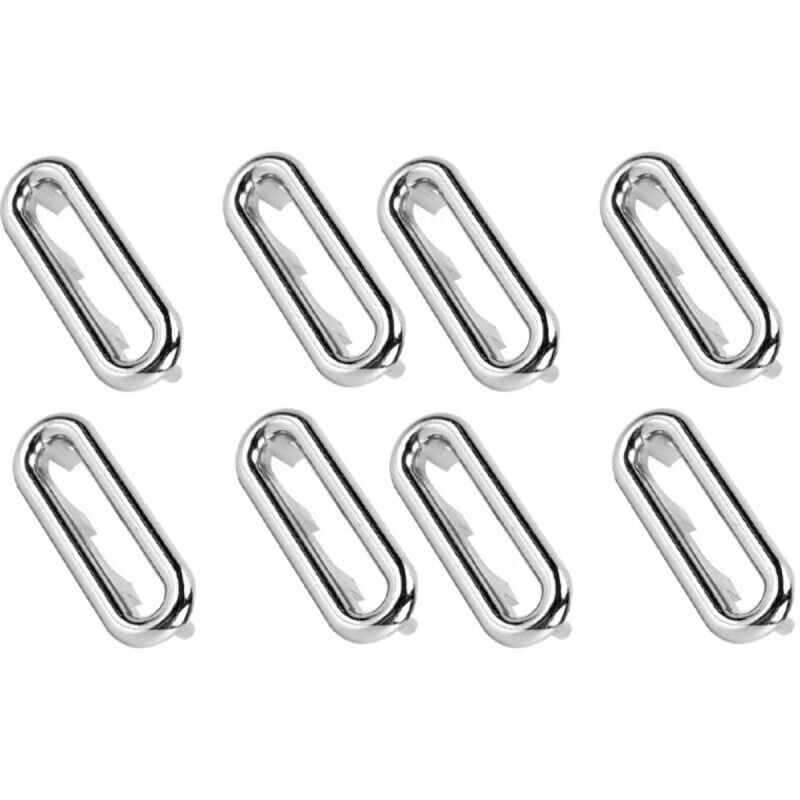 [niemals Verwendet] 8-teiliges Set Überlaufringe Für Spülbecken, Silberfarben, Für Küche Und Bad, Inklusive Überlaufabdeckung Und Überlaufring
