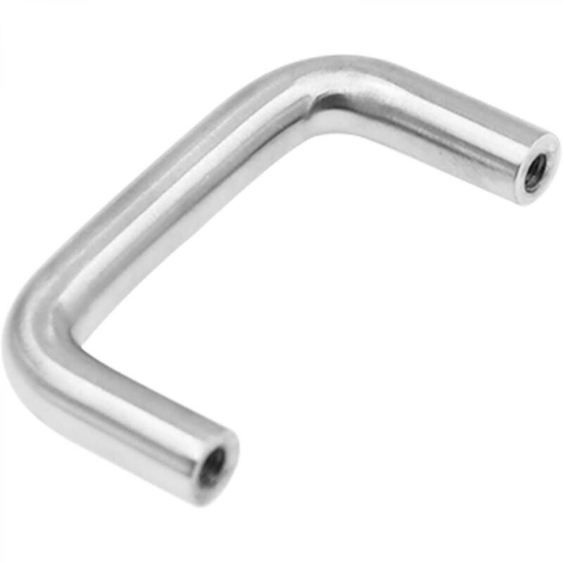 [niemals Verwendet] Designer-möbelgriff, 96 Mm Lochabstand, Für Küche, Bad, Regal, Aluminiumlegierung, Silberfarben, 2 Stück
