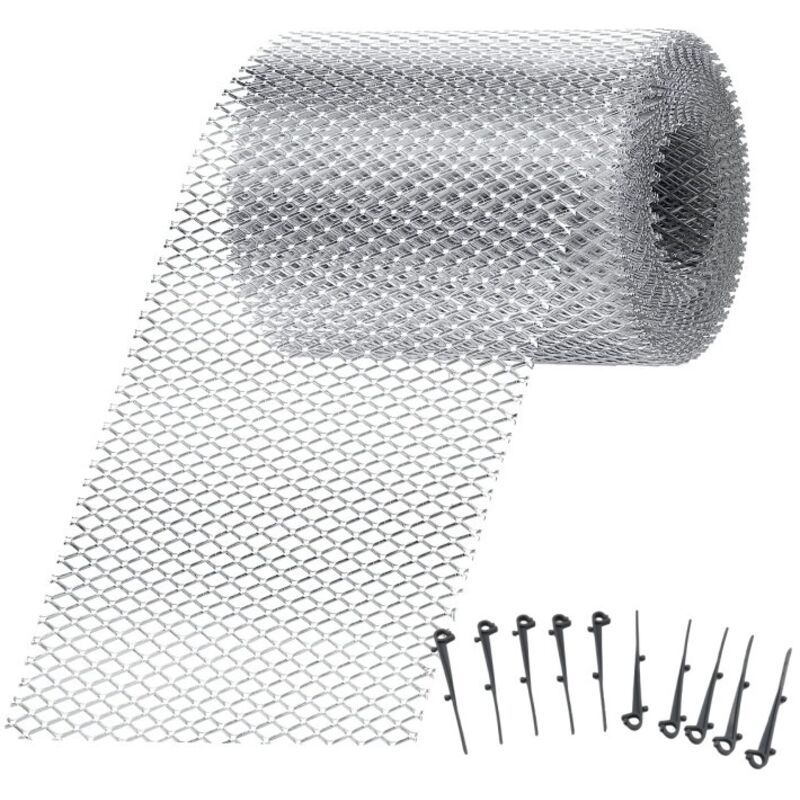 [niemals Verwendet] Dachrinnenschutznetz 12,7 X 610 Cm – Verstopfungsfreies Filtergitter – Uv-beständig Für Laub, Äste Und Schmutz – Für Den Außenbereich/park