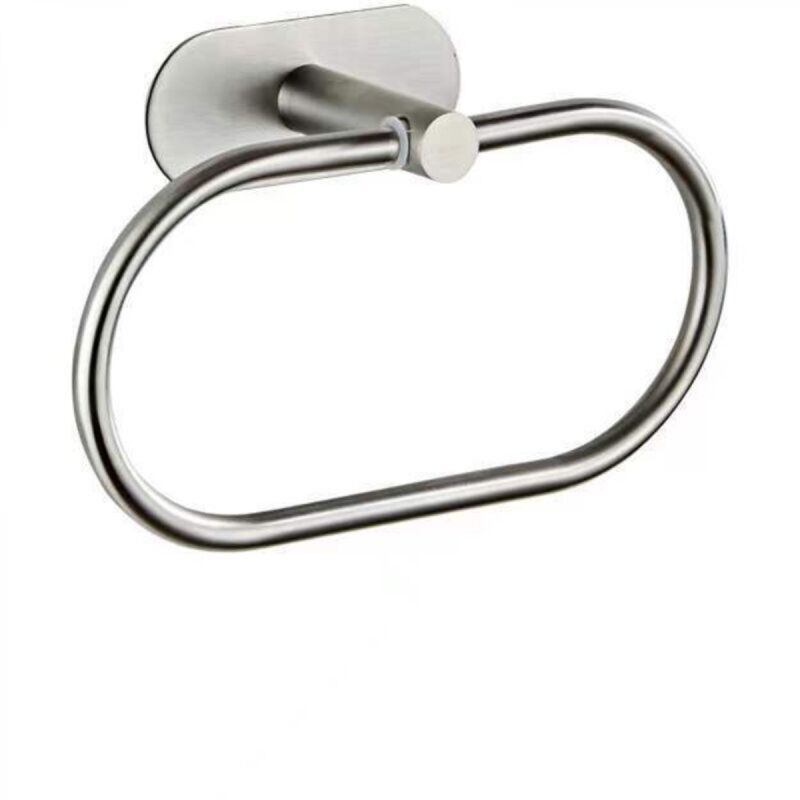 [niemals Verwendet] Handtuchring Ohne Markierungen (silber), Runder Handtuchhalter, Modernes Design Aus Verchromtem Edelstahl 304, Handtuchstange Für Bad, Küche, Terrasse