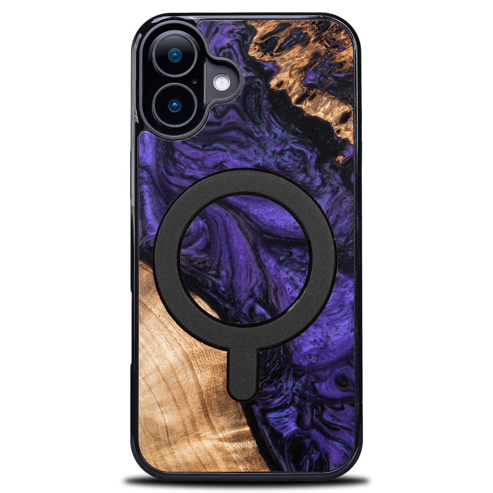 Bewood Unique Case Für Iphone 16 - Violett Mit Magsafe