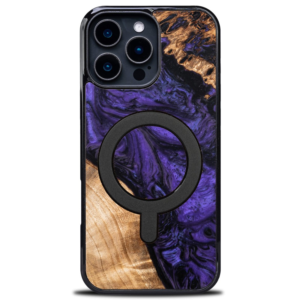 Bewood Unique Case Für Iphone 16 Pro Max - Violett Mit Magsafe
