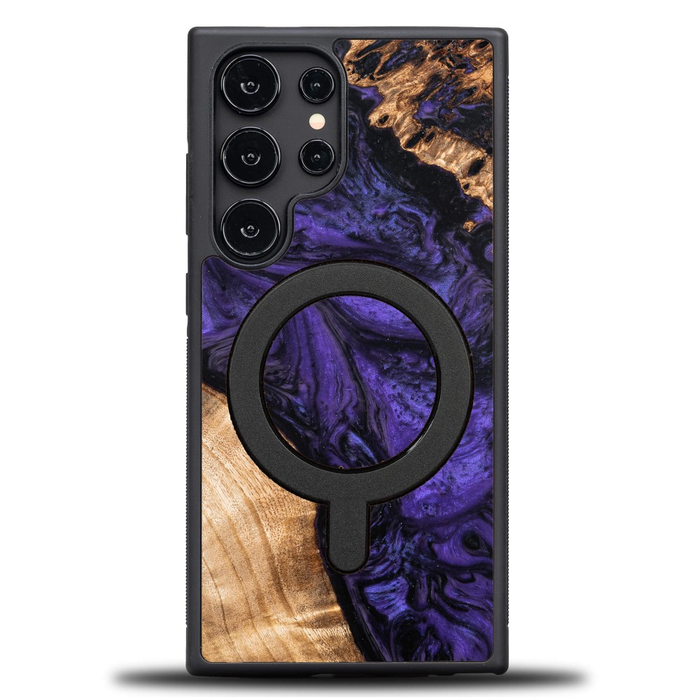 Bewood Unique Hülle Für Samsung Galaxy S25 Ultra - Violett Mit Magsafe