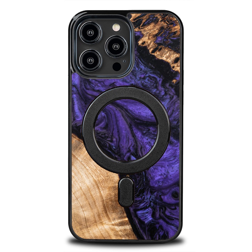 Bewood Unique Case Für Iphone 14 Pro Max - Violett Mit Magsafe