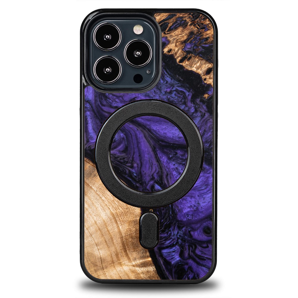 Bewood Unique Case Für Iphone 13 Pro - Violett Mit Magsafe