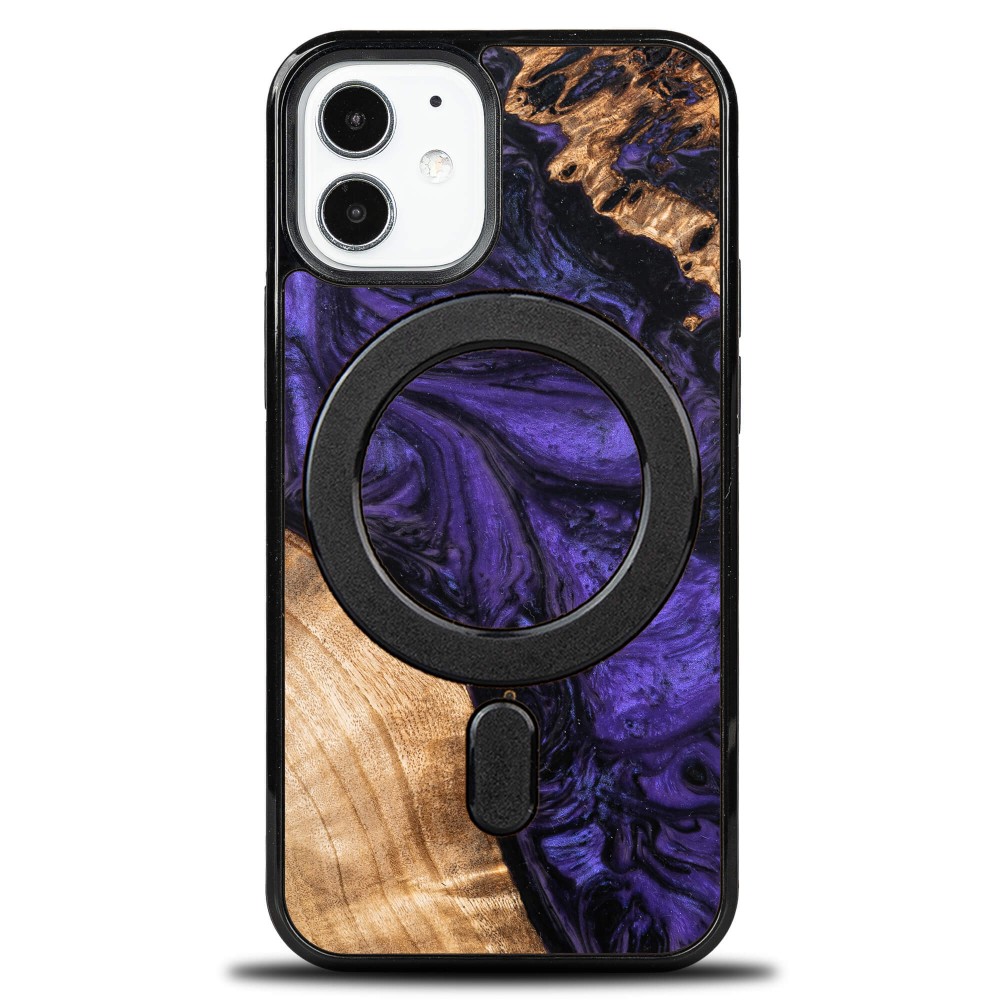 Bewood Unique Case Für Iphone 12 Mini – Violett Mit Magsafe
