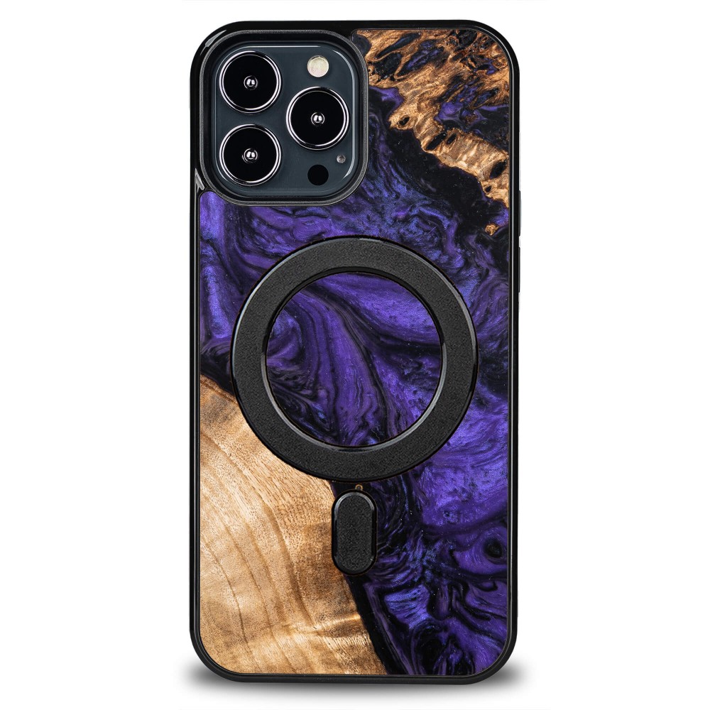 Bewood Unique Case Für Iphone 13 Pro Max - Violett Mit Magsafe