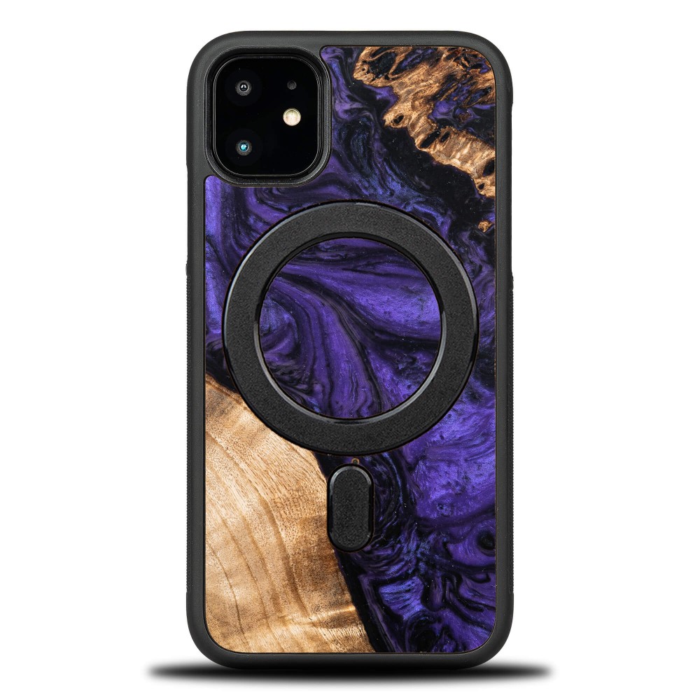Bewood Unique Case Für Iphone 11 - Violett Mit Magsafe