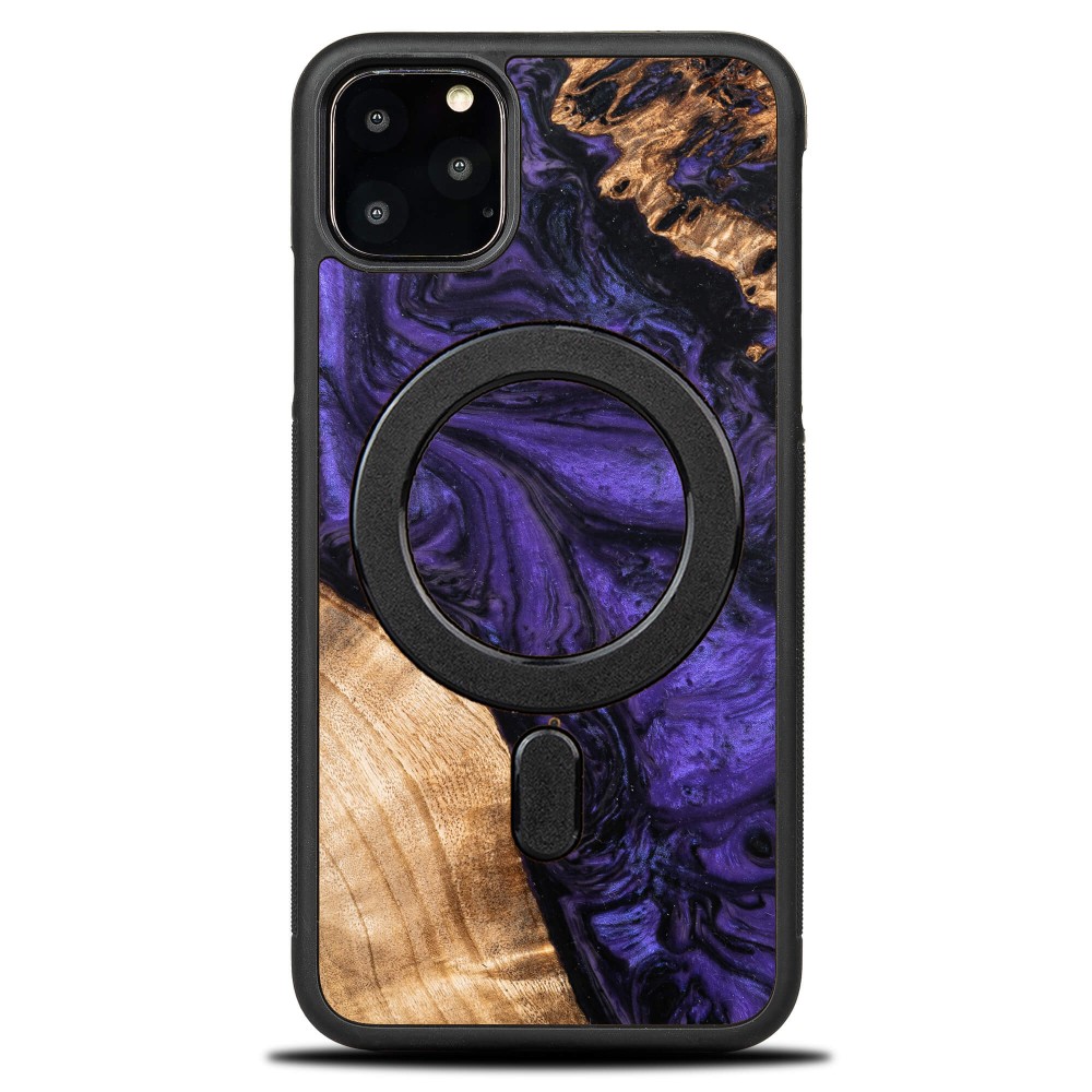 Bewood Unique Case Für Iphone 11 Pro Max – Violett Mit Magsafe