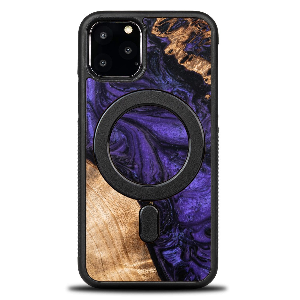 Bewood Unique Case Für Iphone 11 Pro - Violett Mit Magsafe