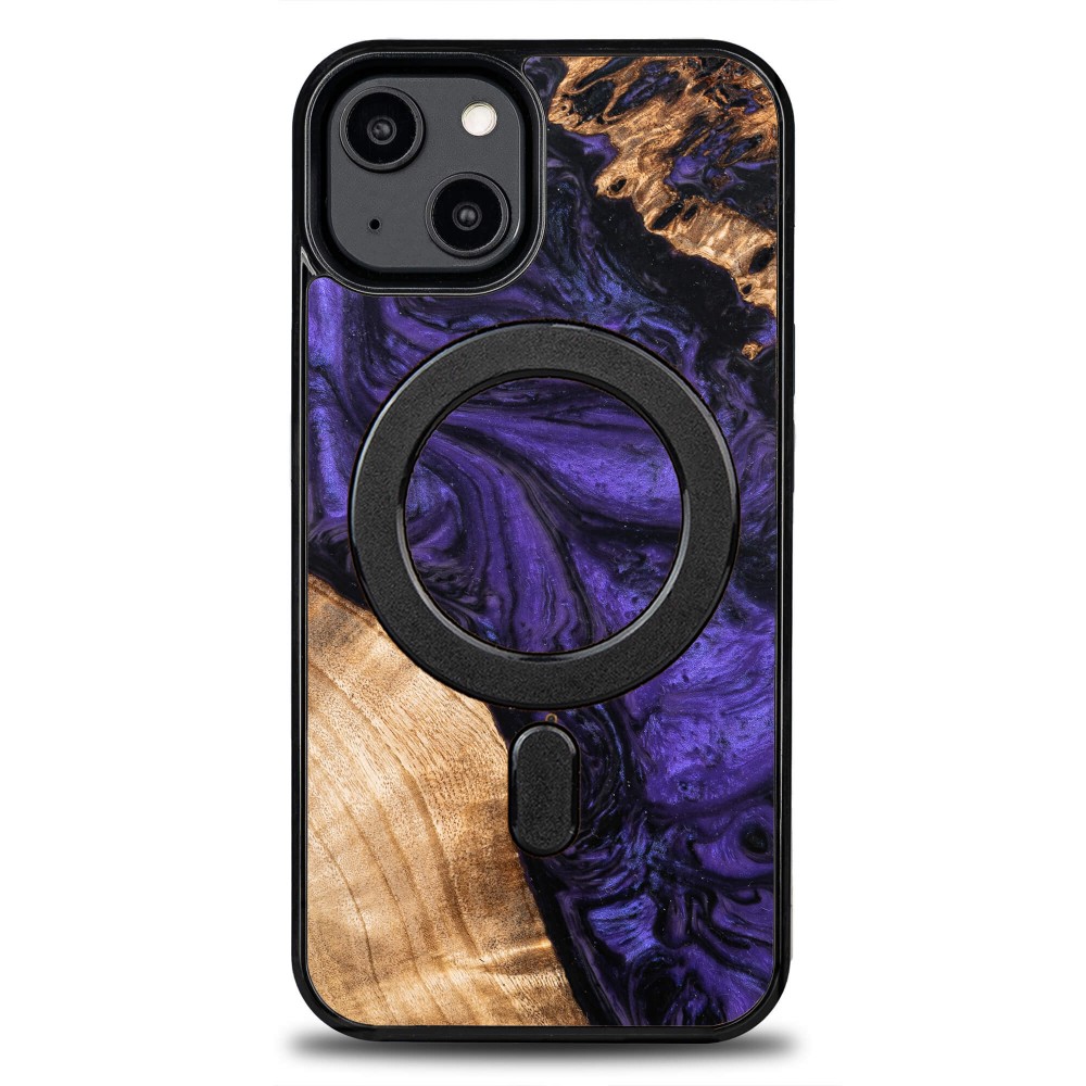 Bewood Unique Case Für Iphone 15 - Violett Mit Magsafe