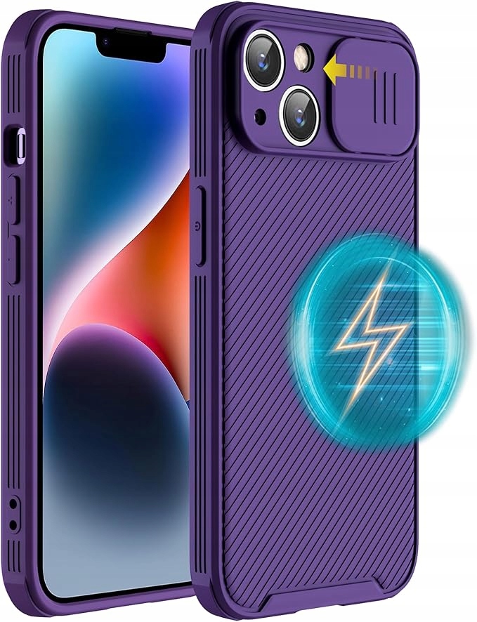 Lokass Rückseitenschutzhülle Für Apple Iphone 14 Lila