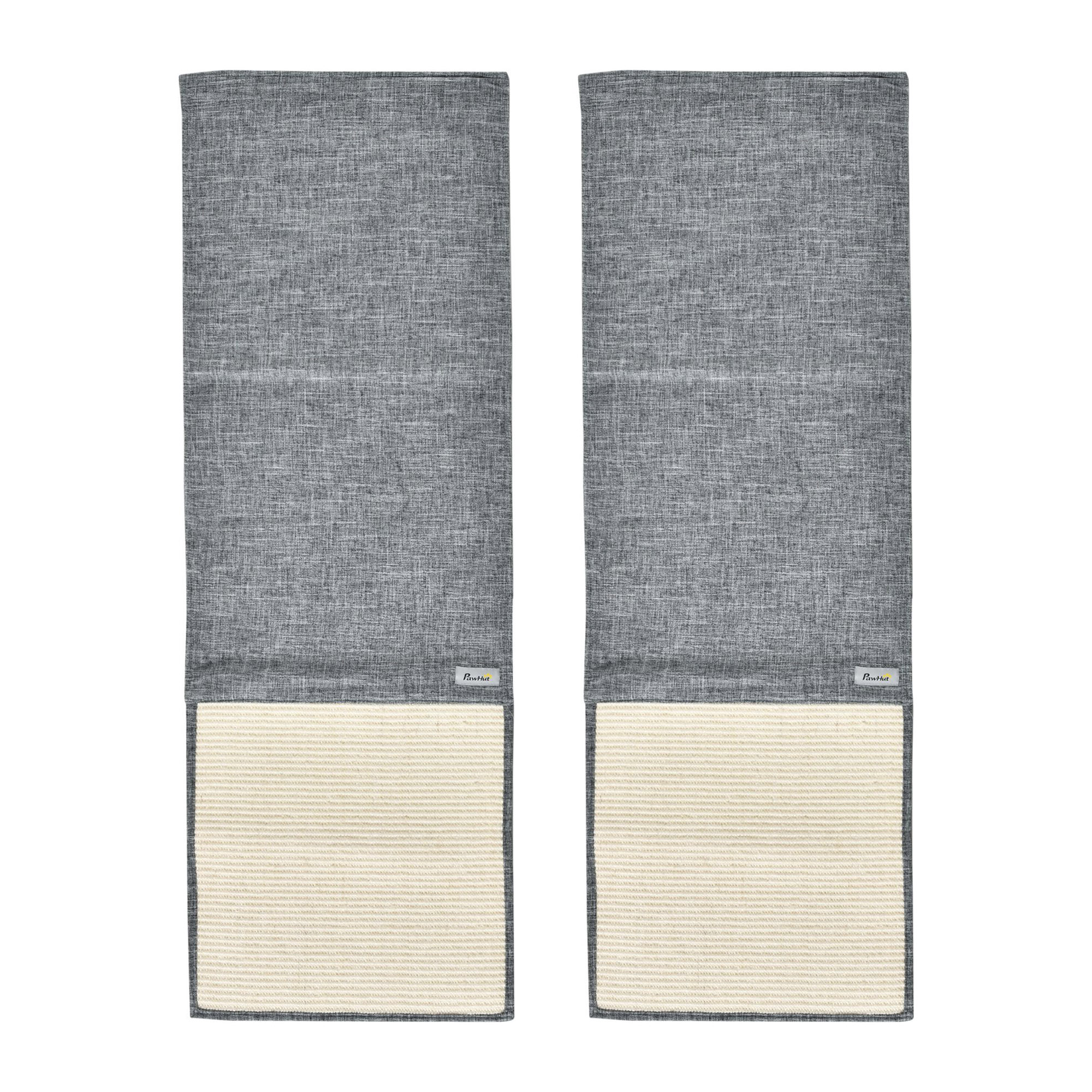 Kratzmatte Katze 2er Set 130 X 45 Cm Sisal Kratzbrett Katzenkratzbretter Katzenkratzmatte Kratzschutz Für Sofa Möbel Tür Grau
