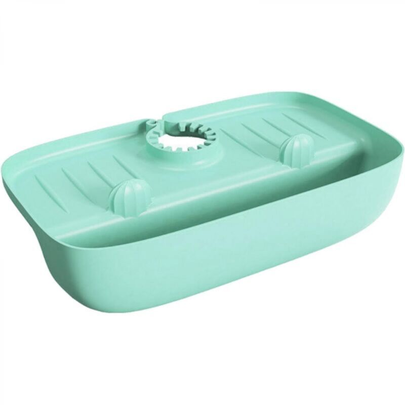[niemals Verwendet] Küchenspülen- Und Badezimmerzubehör: Robuster Spritzschutz Aus Pp-material Für Wasserhähne Mit Organizer Und Schwammtüchern Für Den Täglichen Gebrauch